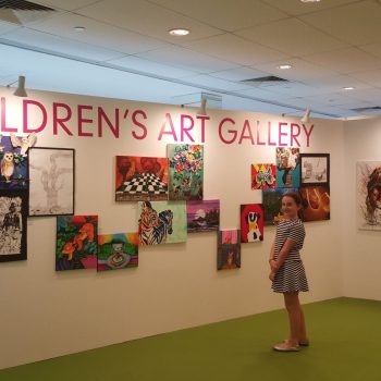 VIP Night at AAF - Spring 2016- Little Artists Art Studio students