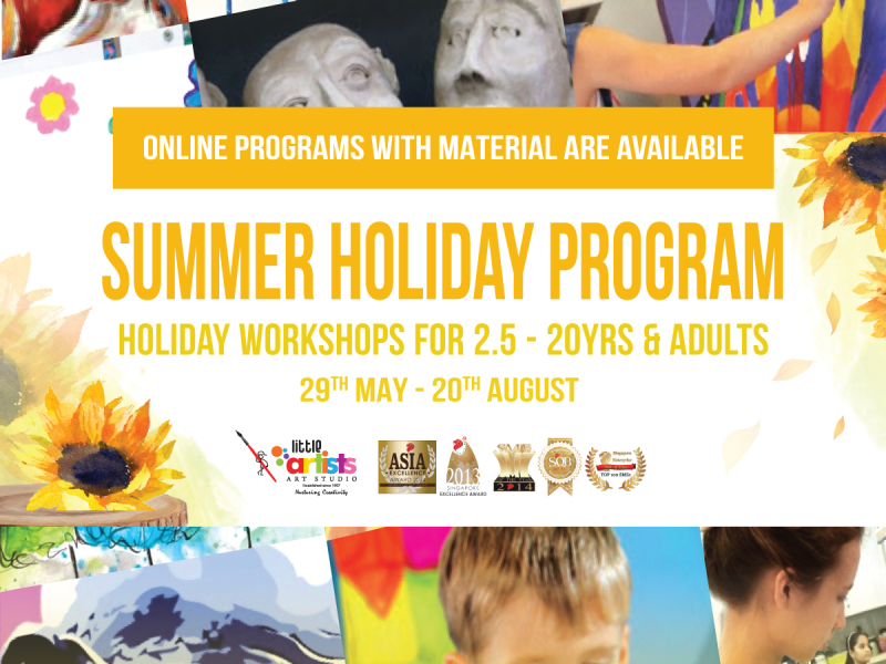 Holiday Art Camp for Children - Holiday Art Program in Singapore