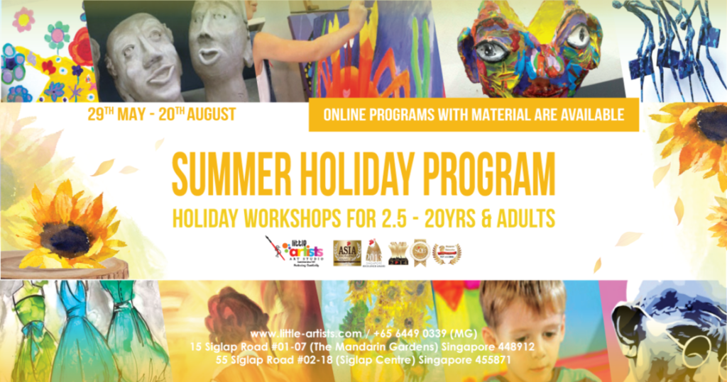 Holiday Art Camp for Children Holiday Art Program in Singapore