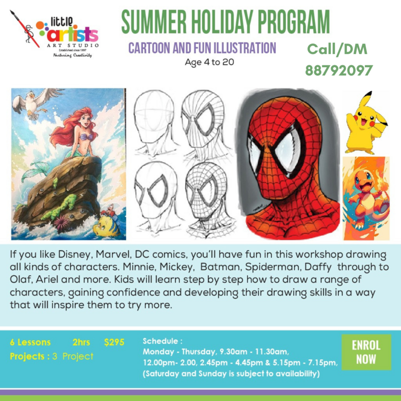 Cartoon & Fun Illustration- Summer