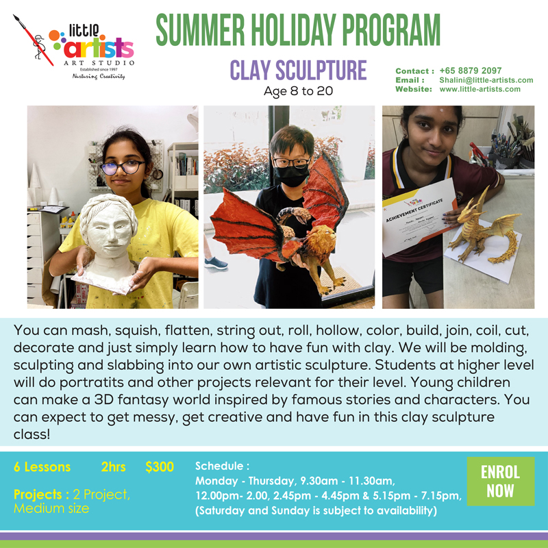 Clay Sculpture-Summer