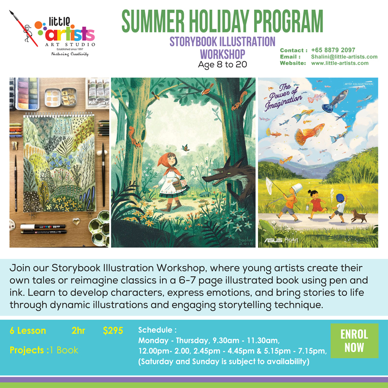 Storybook Illustration-Summer