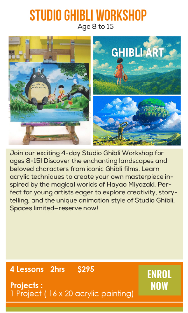 Studio Ghibli Workshop