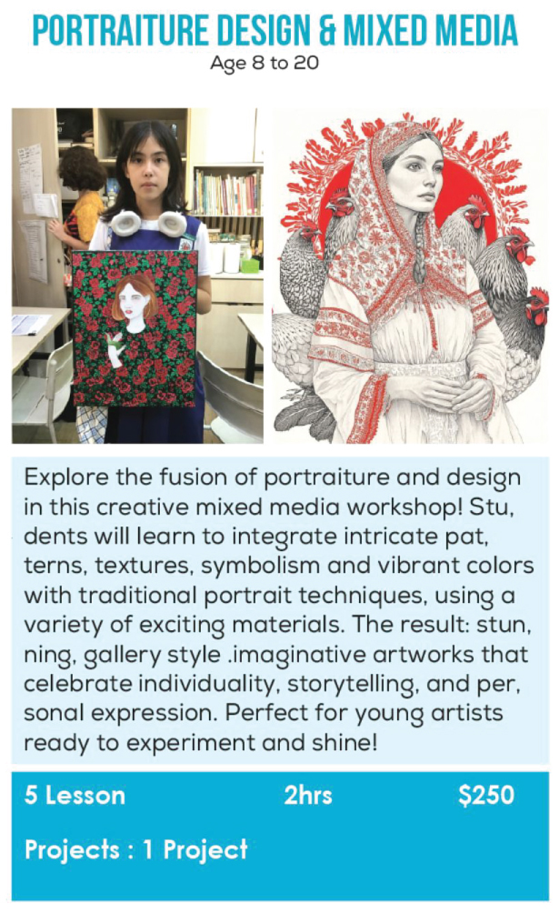 PORTRAITURE--design-&-mixed-media