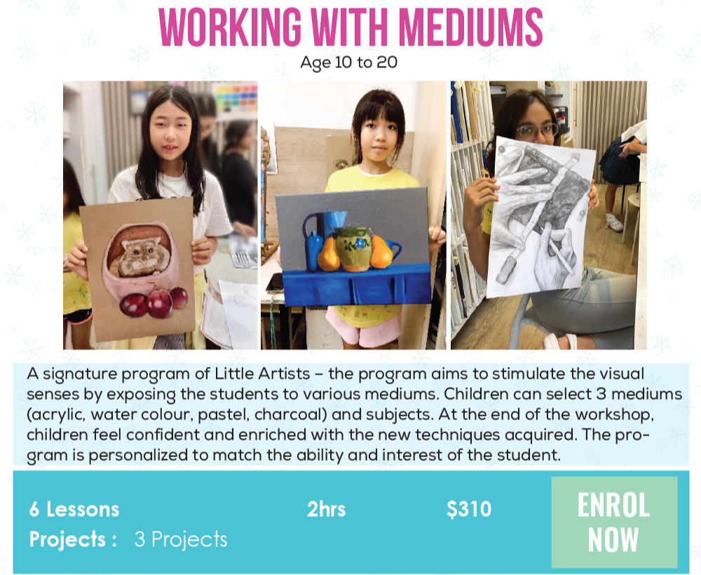 WORKING WITH MEDIUMS