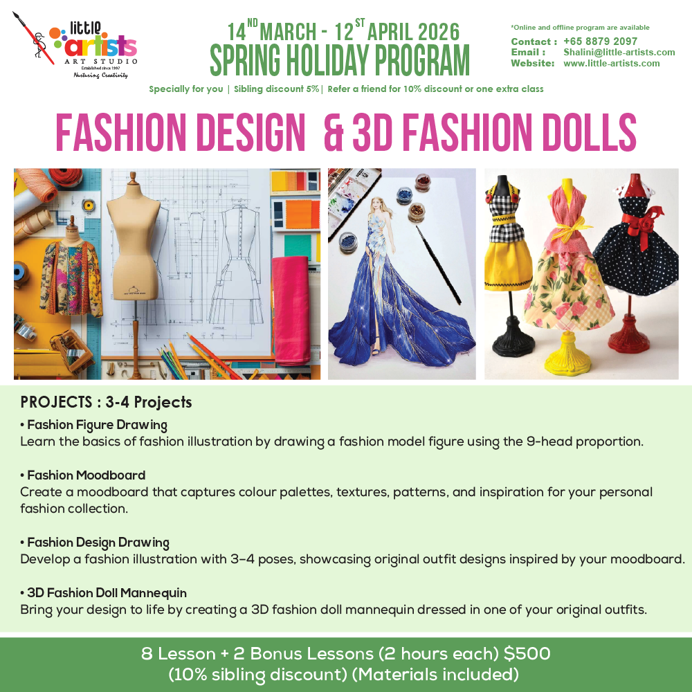 Fashion Design & 3D Fashion Dolls