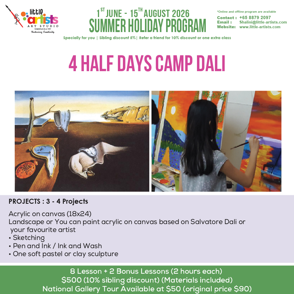 4 HALF DAYS CAMP DALI