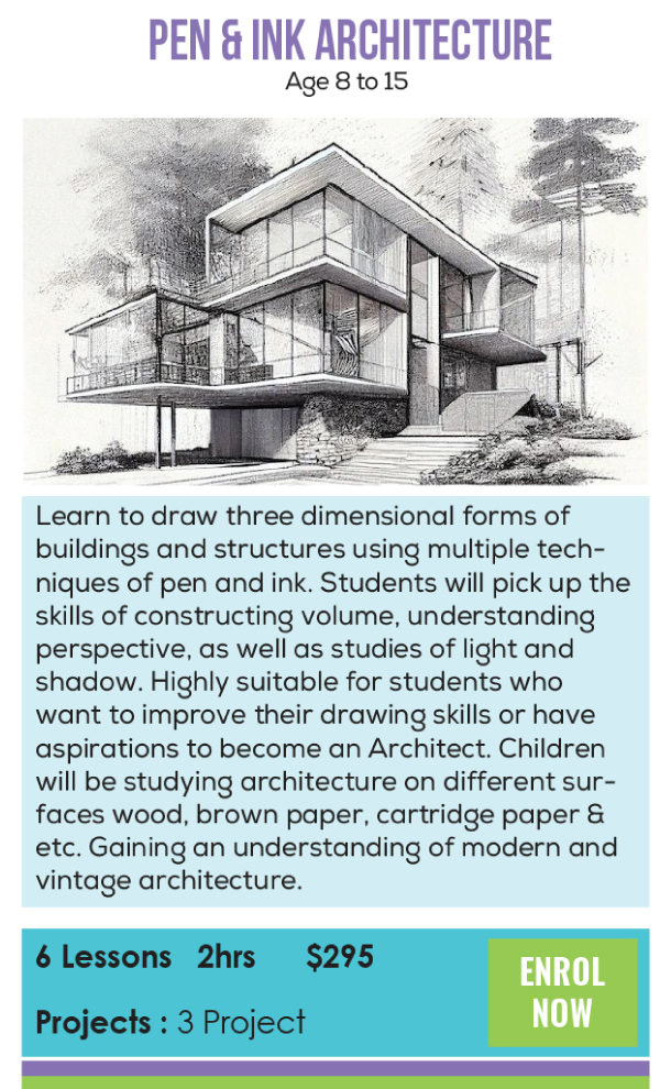 PEN & INK ARCHITECTURE