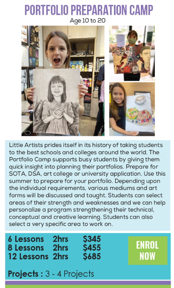 PORTFOLIO PREPARATION CAMP