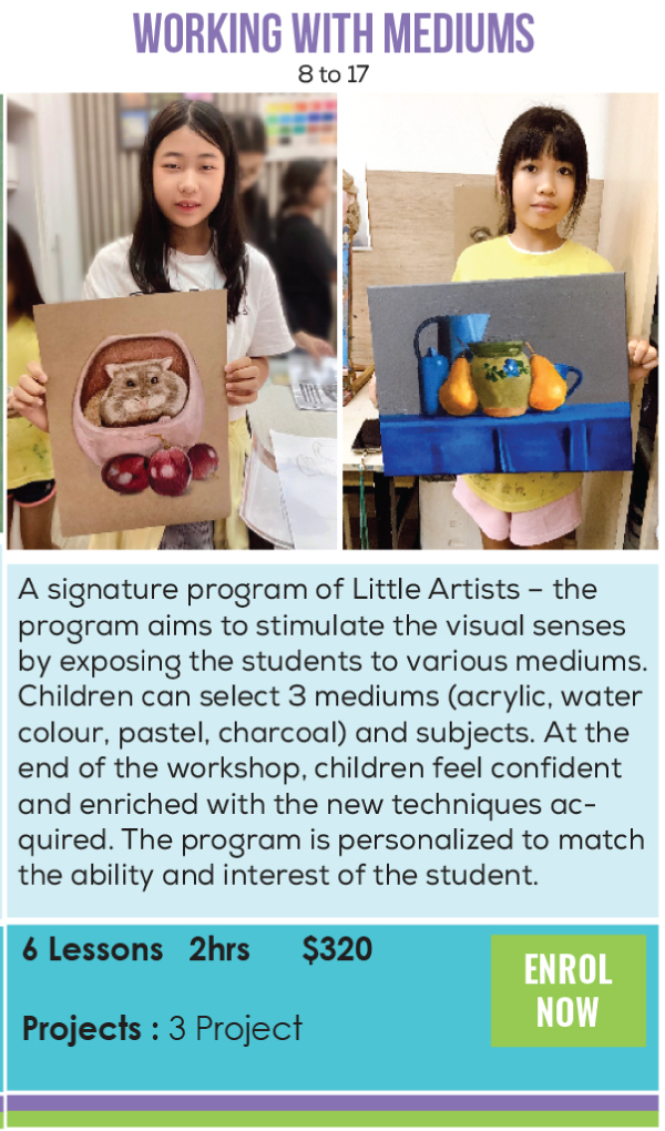 WORKING WITH MEDIUMS