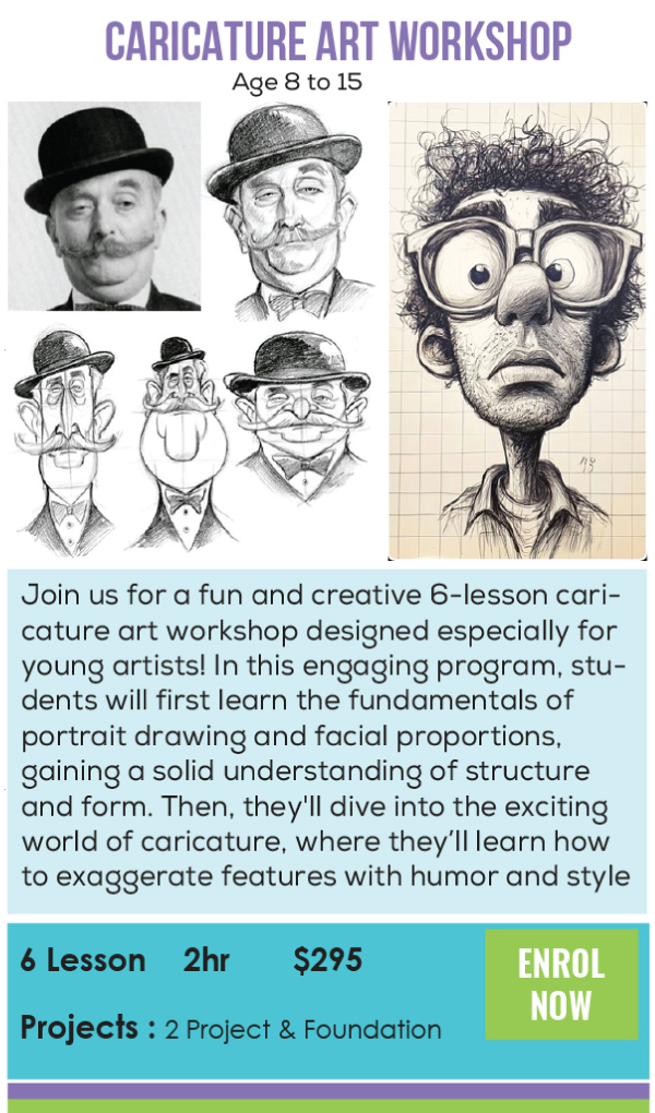 CARICATURE ART WORKSHOP