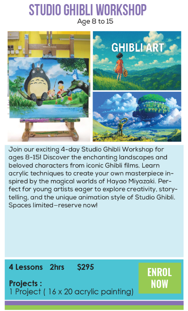 STUDIO GHIBLI WORKSHOP