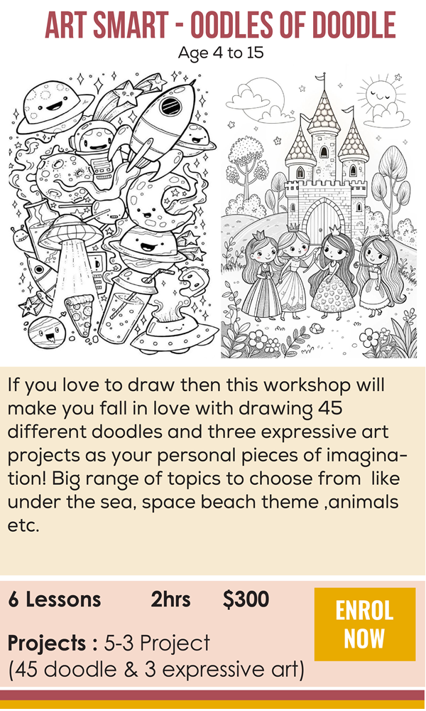 ART SMART– OODLES OF DOODLES
