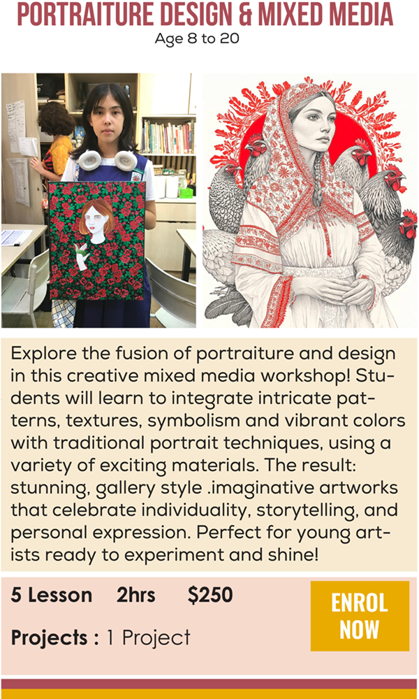 PORTRAITURE DESIGN & MIXED MEDIA