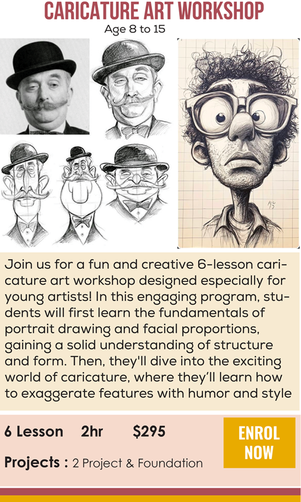 CARICATURE ART WORKSHOP