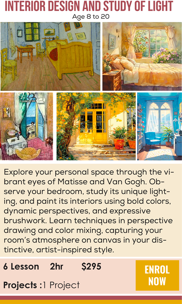 INTERIOR DESIGN AND STUDY OF LIGHT